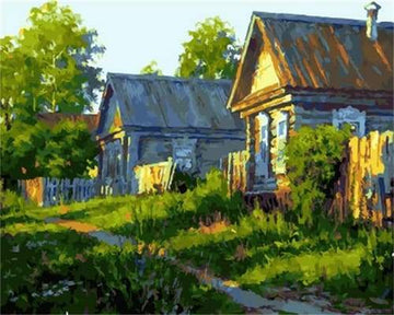 Paint by Numbers Kit - Wooden House