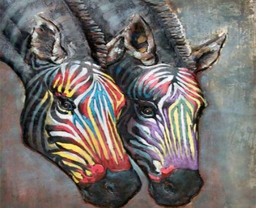 Paint by Numbers Kit - Zebras